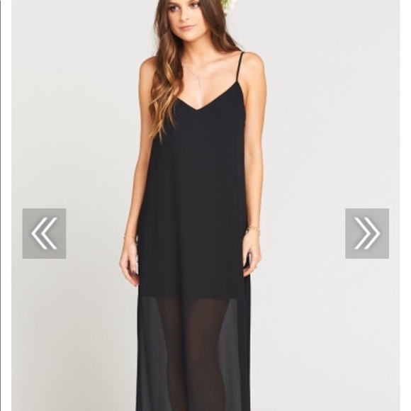 Show Me Your MuMu Dresses & Skirts - Show Me Your Mumu Jolie Black Maxi Dress in Small
